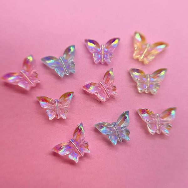 Zoo 1813 3D Kelebek 10 Adet Çeşitli Renk