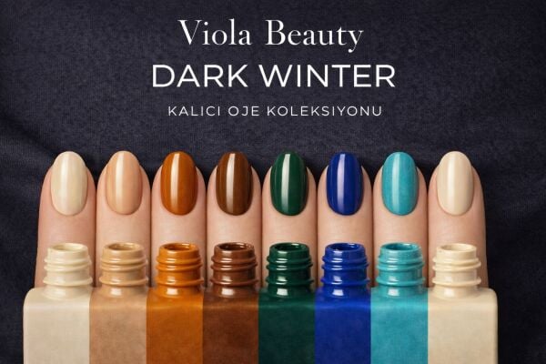 Viola Beauty Kalıcı Oje Dark Winter #0001 13 ml