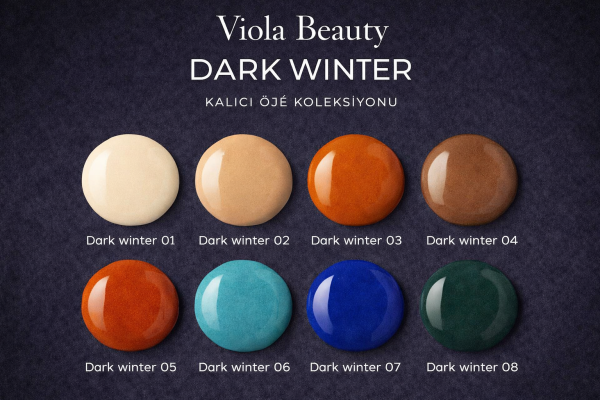 Viola Beauty Kalıcı Oje Dark Winter #0002 13 ml