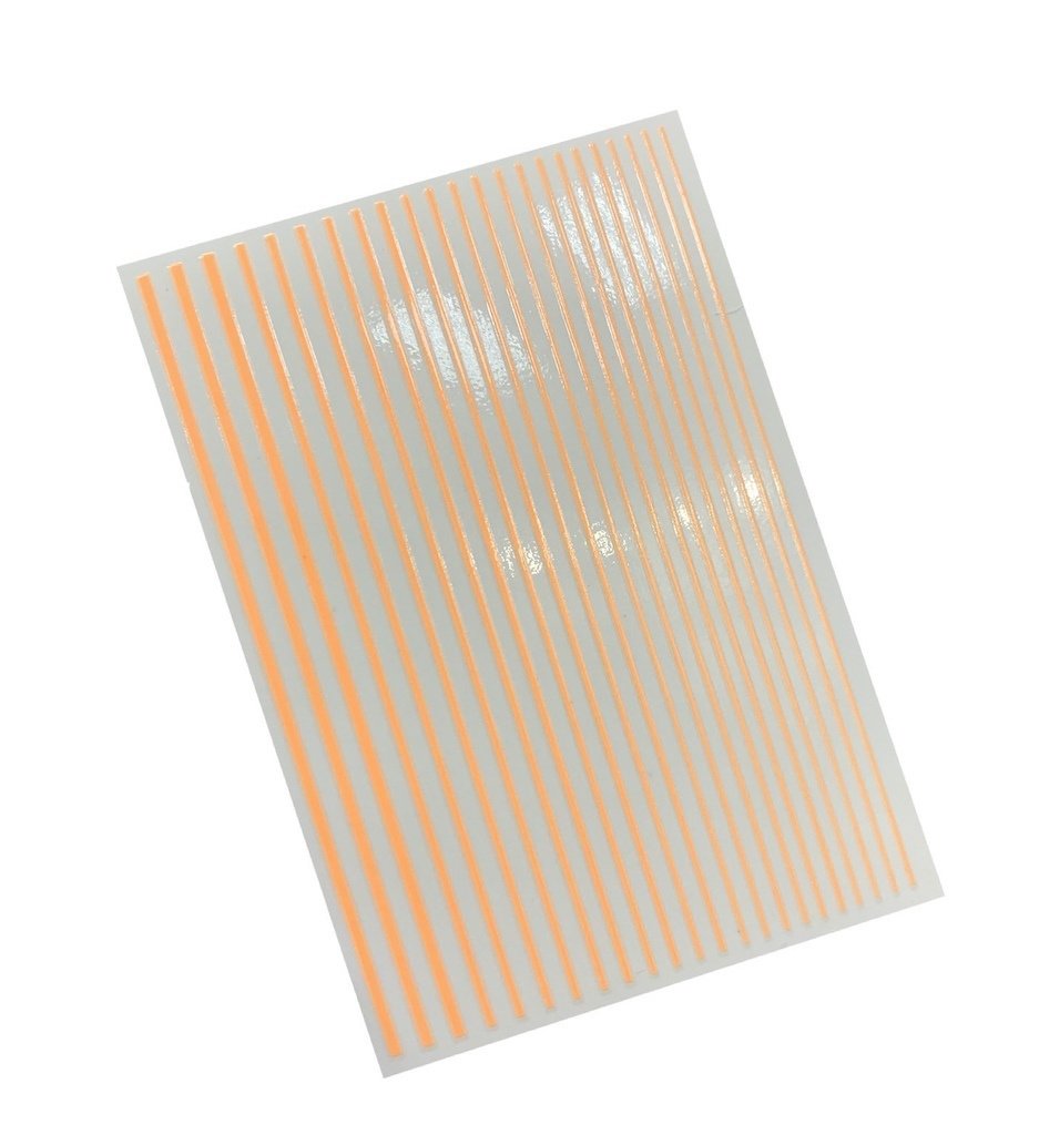 Şerit Sticker Turuncu