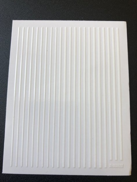 Şerit Sticker Beyaz