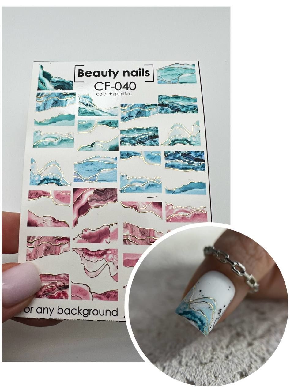 Su Transferi Sticker CF-040