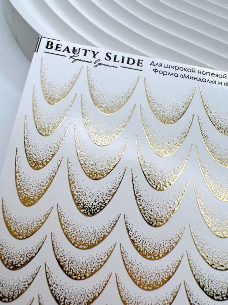 French Su Transferi Sticker CF-104G Geniş Badem ve Kare Tırnaklar İçin Uygundur