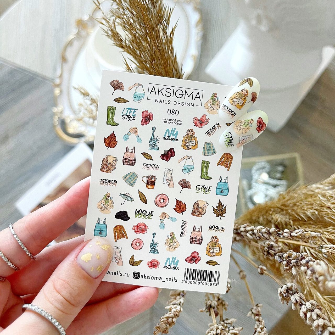 Aksioma Su Transferi Sticker 080