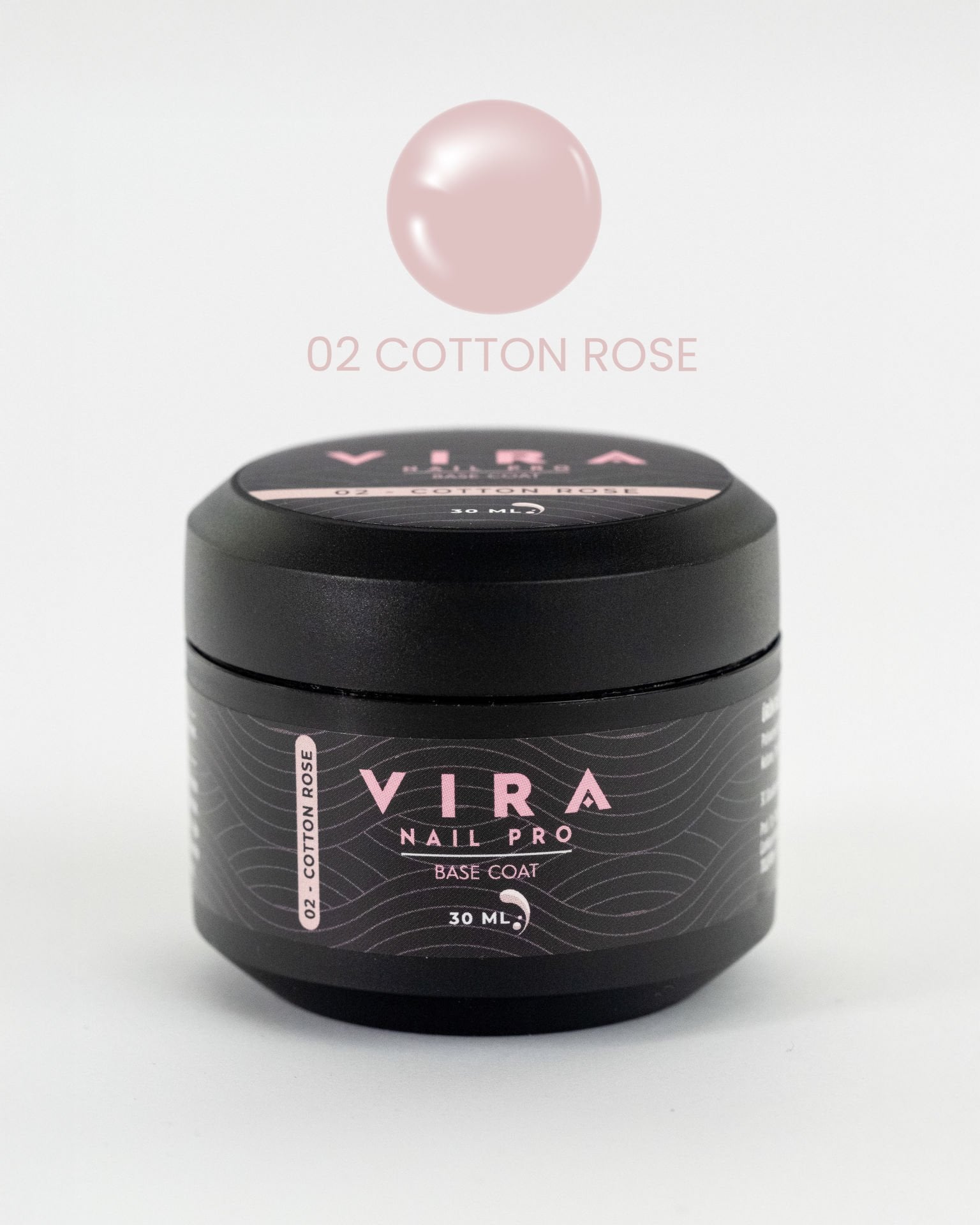 Vira Nail Pro Base Coat 02 Cotton Rose 30ml