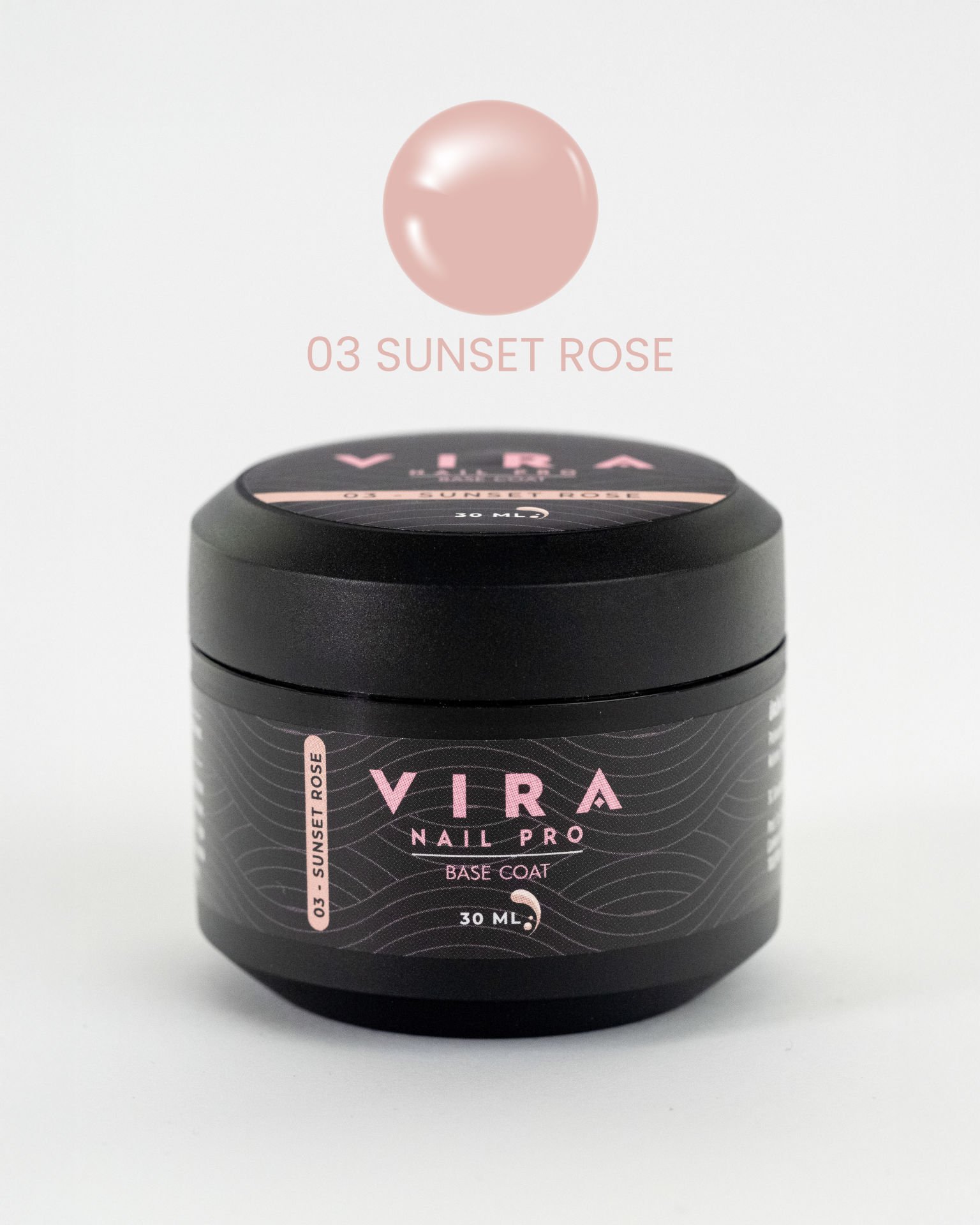 Vira Nail Pro Base Coat 03 Sunset Rose 30ml