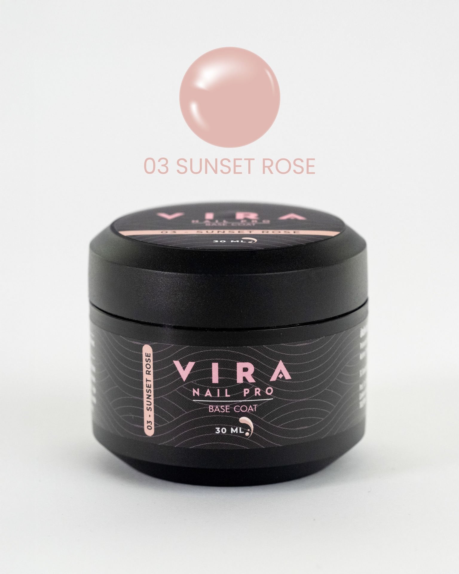 Vira Nail Pro Base Coat 03 Sunset Rose 30ml