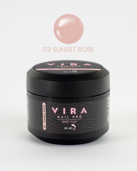 Vira Nail Pro Base Coat 03 Sunset Rose 30ml