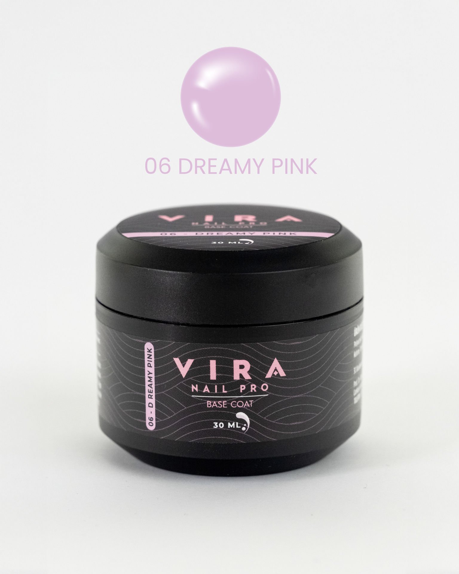Vira Nail Pro Base Coat 06 Dreamy Pink 30ml