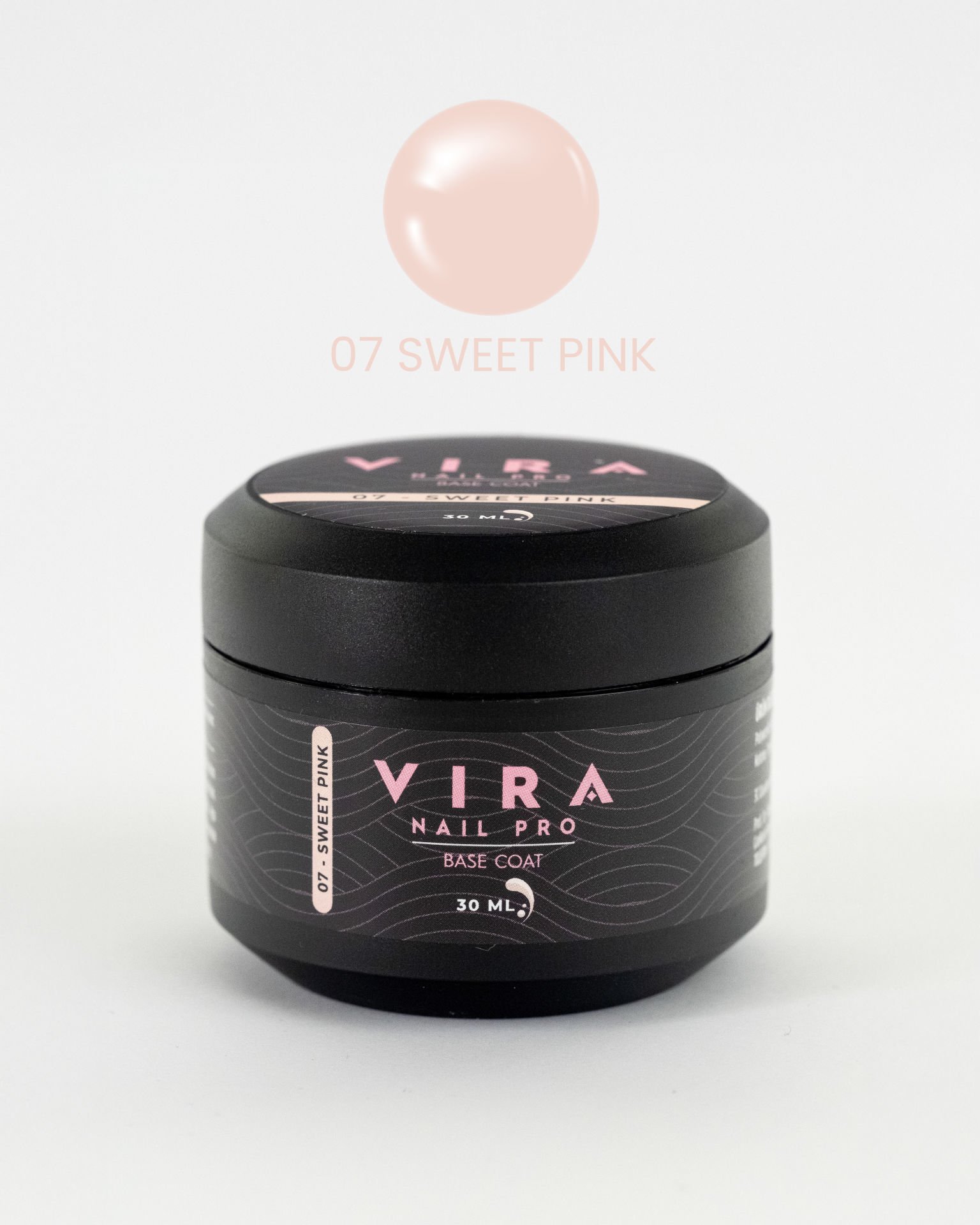 Vira Nail Pro Base Coat 07 Sweet Pink 30ml
