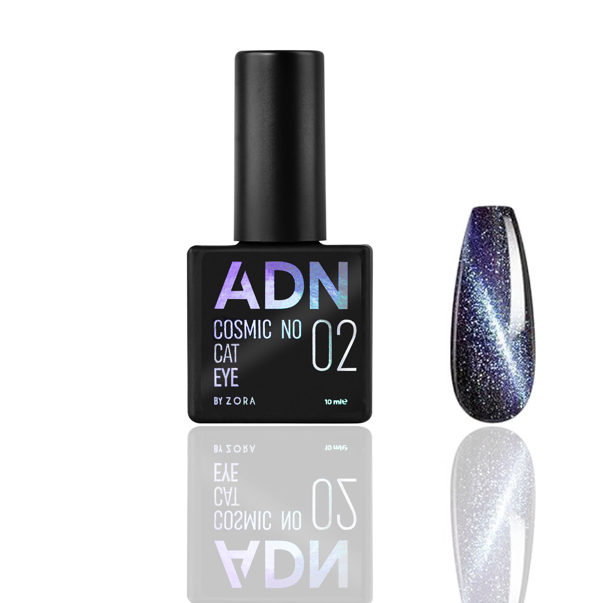 ADN Kalıcı Oje Exclusive Serisi Cosmic Cat Eye 02 (10ml)