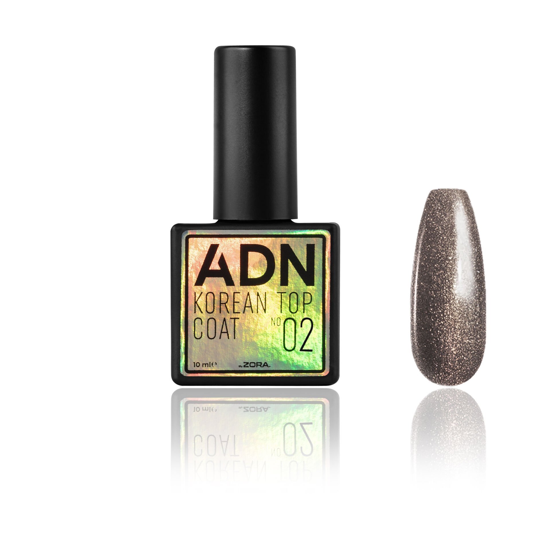ADN Korean Cat Eye No:02 Top Coat (10ml)