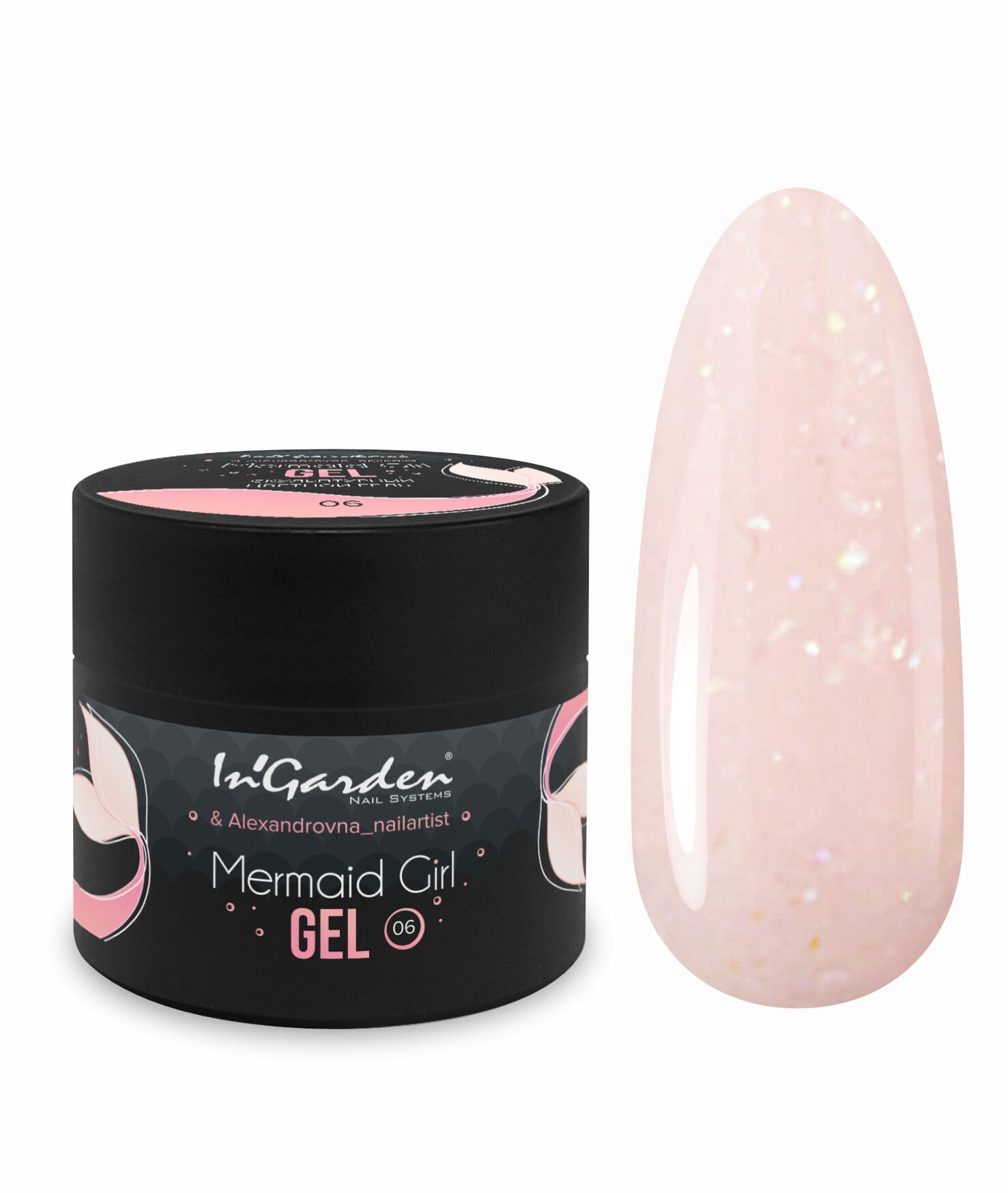 İn'Garden Renkli Builder Jel Mermaid Girl 06 (12gr)