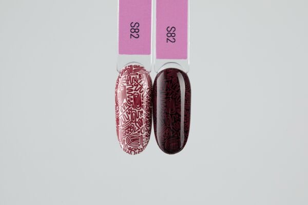 Swanky Stamping Oje Bordo S82 (6ml)
