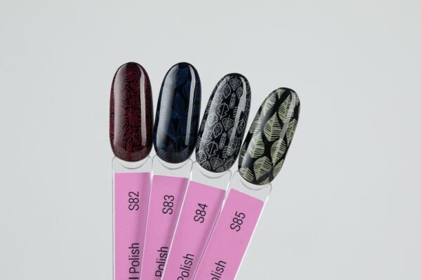 Swanky Stamping Oje Bordo S82 (6ml)