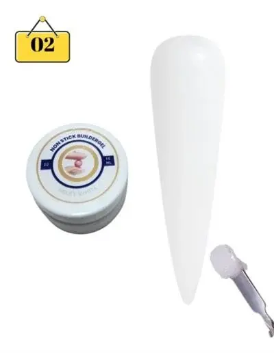 Hamur Jel Non Stick 02 Milky White (15ml)