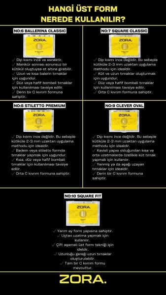 Zora Üst Form 120li Clever Oval No:9