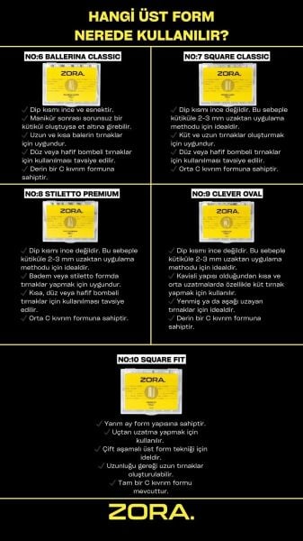 Zora Üst Form 120li Square Classic No:7