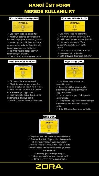 Zora Üst Form 120li Ballerina Classic No:6