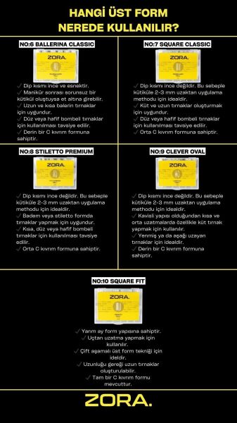 Zora Üst Form 120li Ballerina Classic No:6