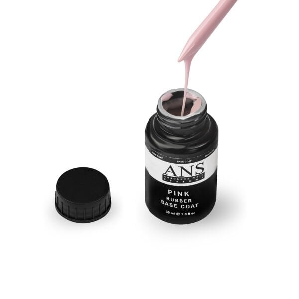 ANS Rubber Base Coat Pink (30ml)