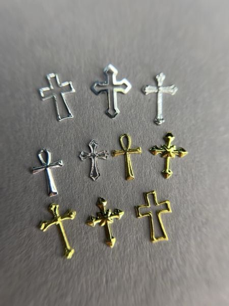 Zoo 1871 3D Haç 10 Adet Çeşitli Renk