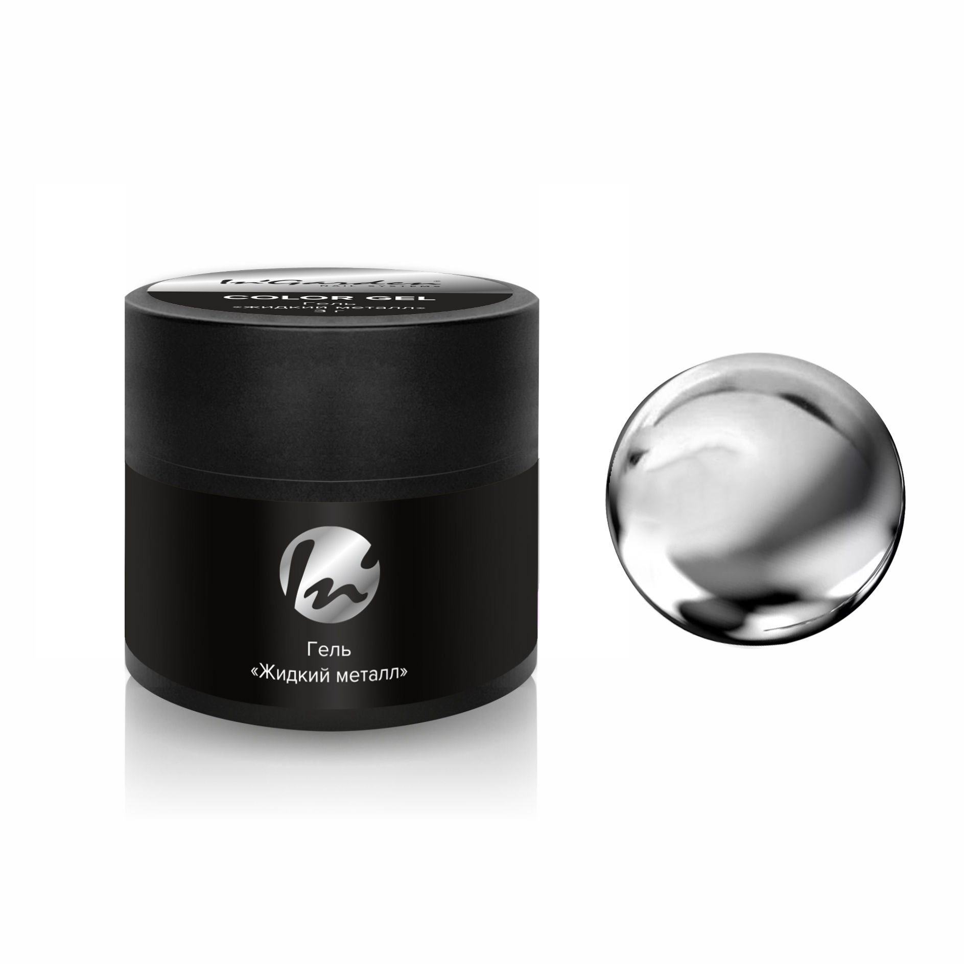 İn'Garden Color Gel Metalik Jel Boya Gümüş (4g)