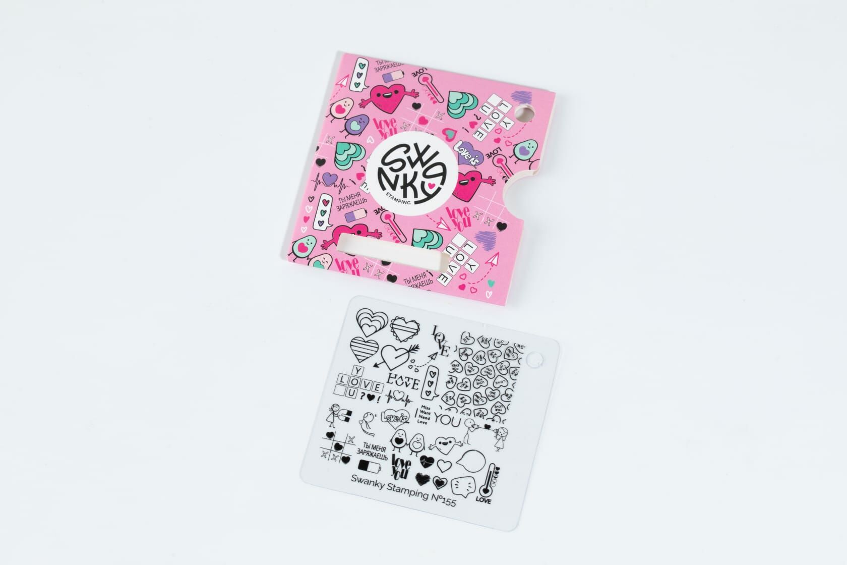 Swanky Stamping Mini Plaka 155