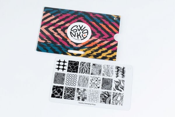 Swanky Stamping Büyük Plaka 154