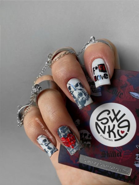 Swanky Stamping Mini Plaka 157