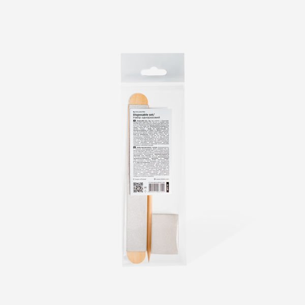 Staleks Pro Tek Kullanımlık Set (Ahşap Bazlı PapmAm Mix 100/180 Grit, Buffer 180/240 Grit, Portakal Çubuğu 110 mm)