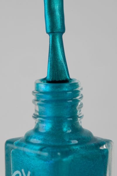 Swanky Stamping Oje Metalik Turkuaz M128 (6 ml)