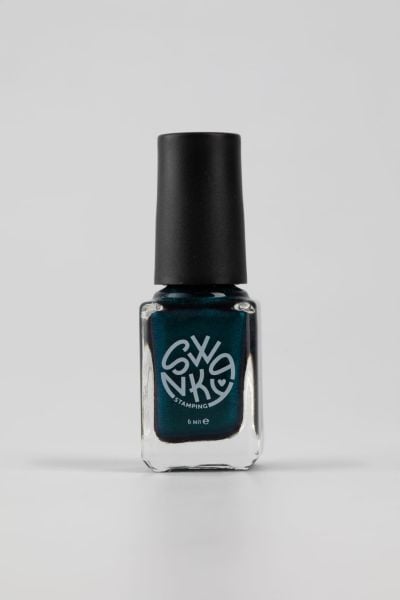 Swanky Stamping Oje Metalik Mavi Zümrüt M131 (6 ml)