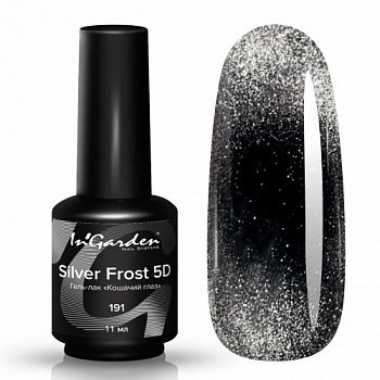 In'Garden Kalıcı Oje Kedi Gözü 191 Gümüş Frost (11ml)