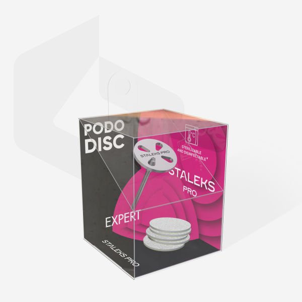 Staleks Pro Pododisc S Pedikür Disk (15 mm), 180 Grit Törpüler Set İle (5 Adet)