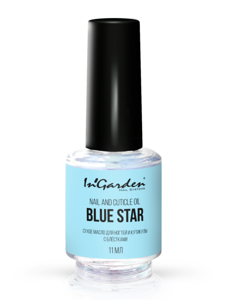 In'Garden Parlaklık Veren Tırnak ve Kütikül Kuru Yağı Mavi Yıldız (11ml)