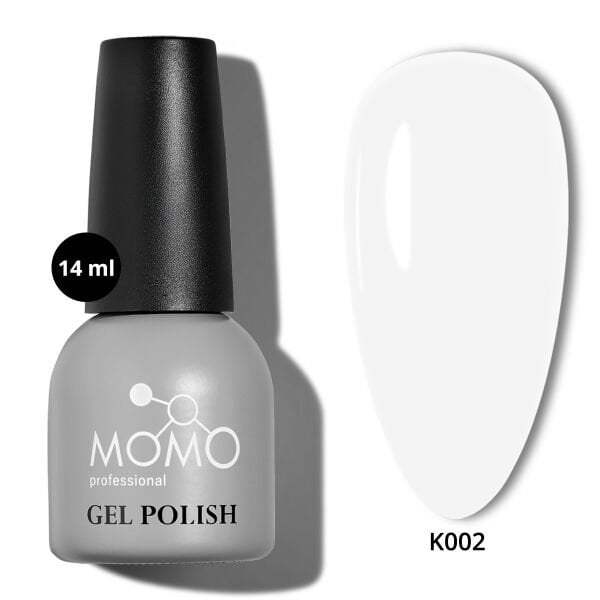 Momo Professional Klasik Seri Kalıcı Oje K002 Kireç Beyazı (14ml)
