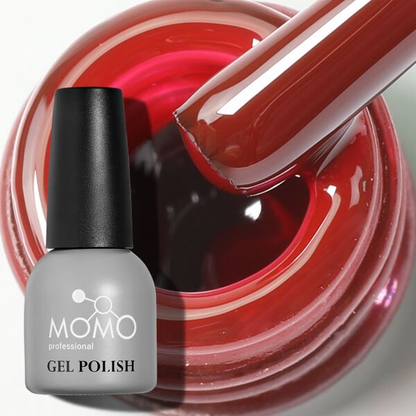 Momo Professional Klasik Seri Kalıcı Oje K005 Yakut Bordo (14ml)
