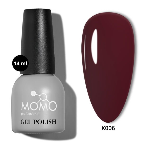 Momo Professional Klasik Seri Kalıcı Oje K006 Mürdüm (14ml)