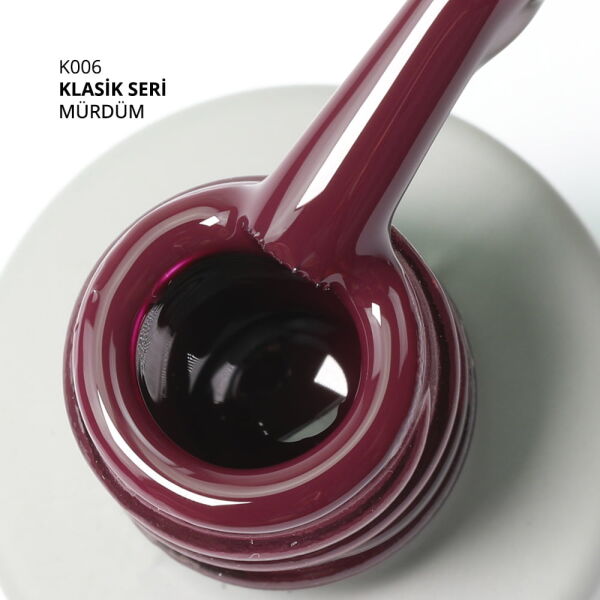 Momo Professional Klasik Seri Kalıcı Oje K006 Mürdüm (14ml)