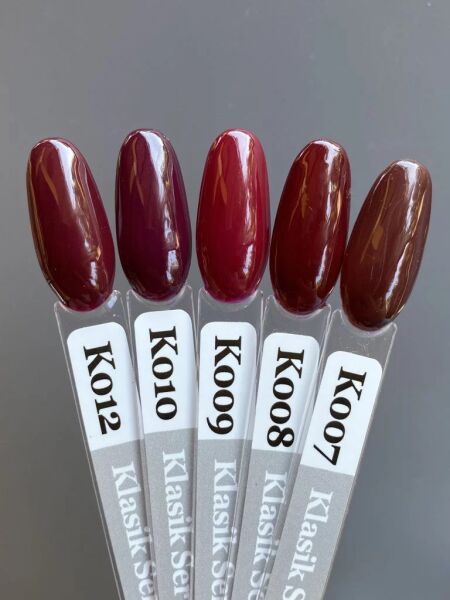 Momo Professional Klasik Seri Kalıcı Oje K007 Kahve Bordo (14ml)