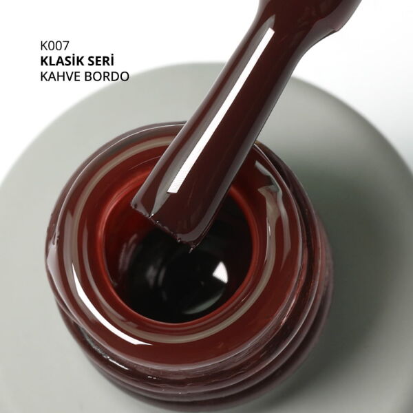 Momo Professional Klasik Seri Kalıcı Oje K007 Kahve Bordo (14ml)