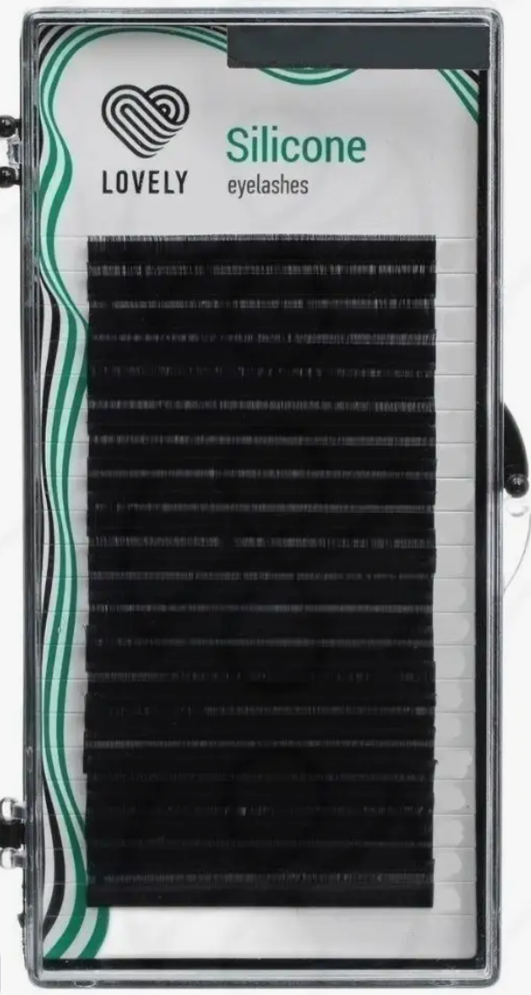 Lovely Silicone Kirpik Uzunluk 9mm/ Kalınlık 0.07mm/ Kıvrım C