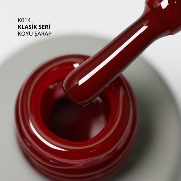 Momo Professional Klasik Seri Kalıcı Oje K014 Koyu Şarap (14ml)