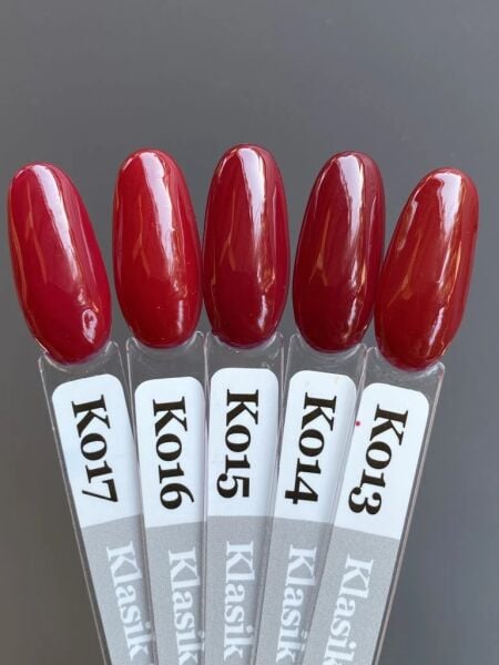 Momo Professional Klasik Seri Kalıcı Oje K017 Kızıl Bordo (14ml)