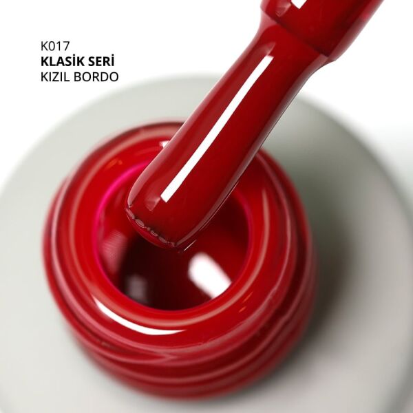 Momo Professional Klasik Seri Kalıcı Oje K017 Kızıl Bordo (14ml)