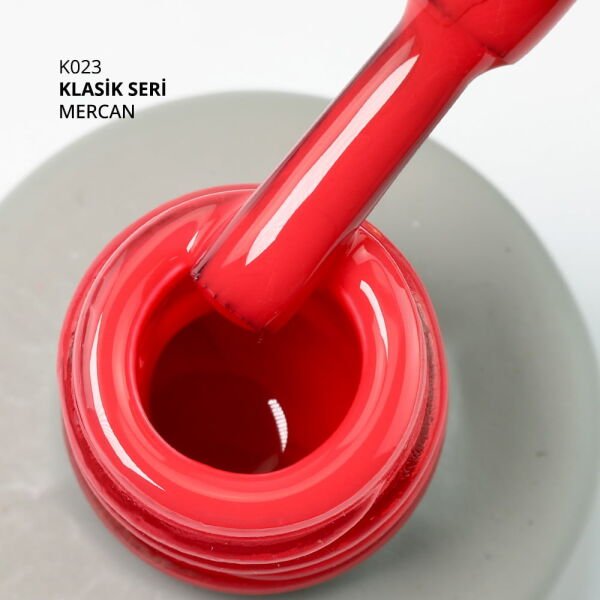 Momo Professional Klasik Seri Kalıcı Oje K023 Mercan Pembe (14ml)