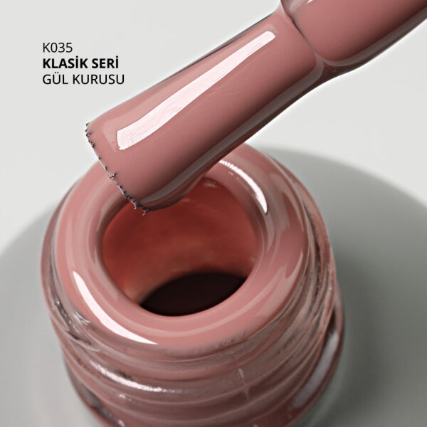 Momo Professional Klasik Seri Kalıcı Oje K035 Gül Kurusu (14ml)