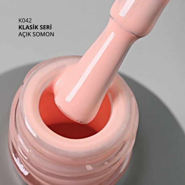 Momo Professional Klasik Seri Kalıcı Oje K042 Açık Somon (14ml)