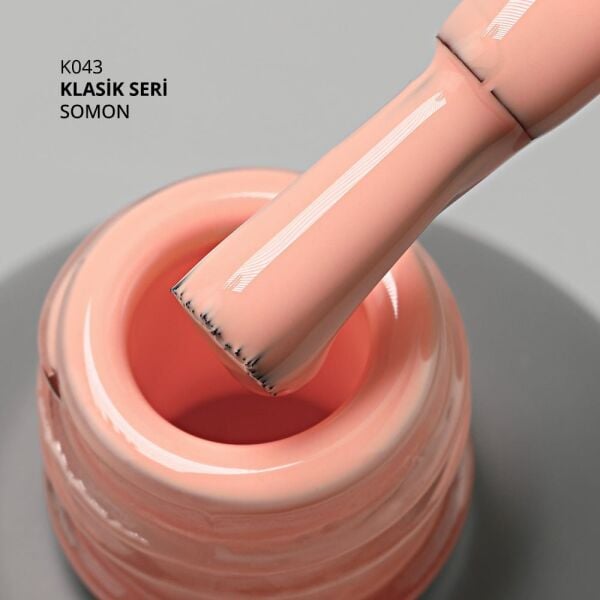 Momo Professional Klasik Seri Kalıcı Oje K043 Somon (14ml)